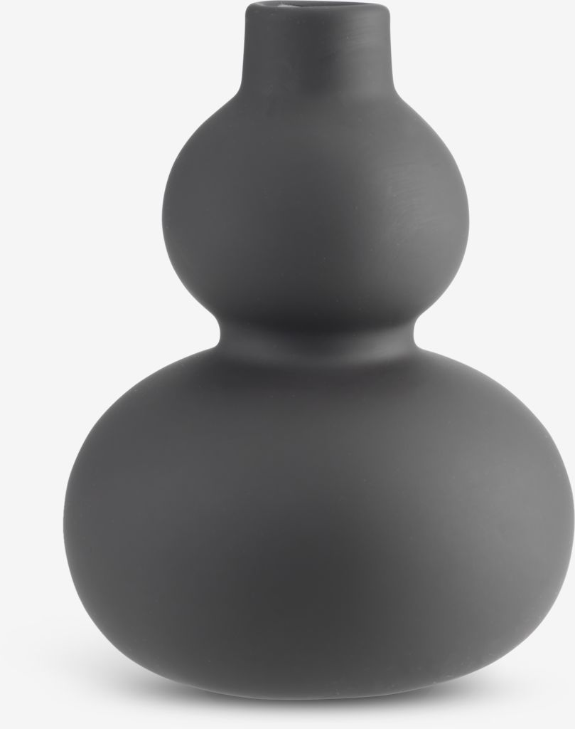 Vase en céramique noire – 11 cm x 15 cm
