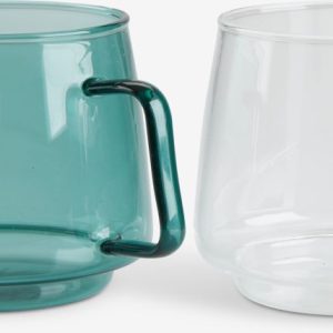 Mug en verre ANDERS 400 ml – Design minimaliste