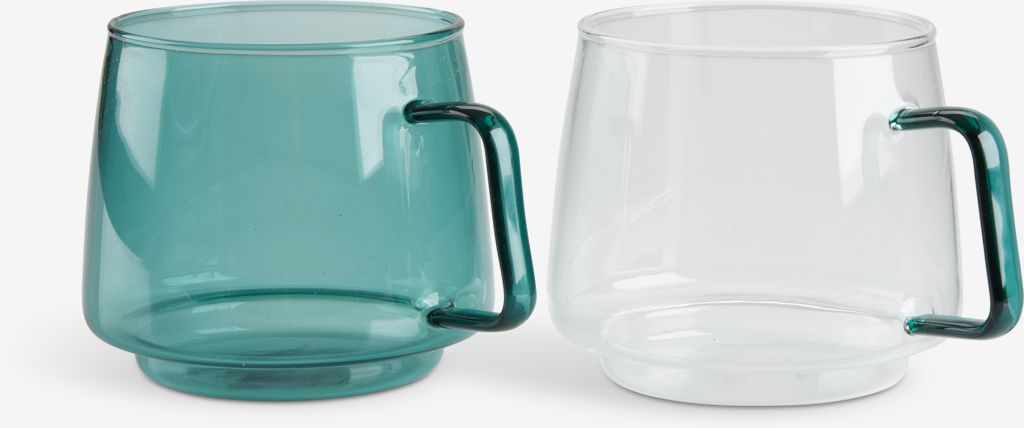 Mug en verre ANDERS 400 ml – Design minimaliste